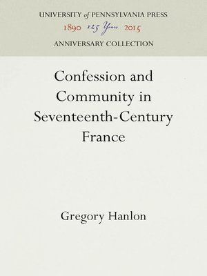 cover image of Confession and Community in Seventeenth-Century France